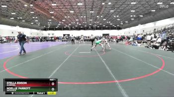 130 lbs Quarterfinal - Stella Edison, Glenpool vs Noellie Parrott, Smithville