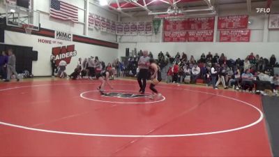 JV-10 lbs Round 1 - Andromeda Burlage, Independence vs Ella Duffy, Center Point-Urbana