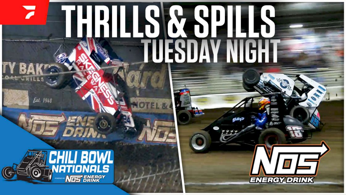 Chili Bowl Nationals Tuesday Thrills & Spills