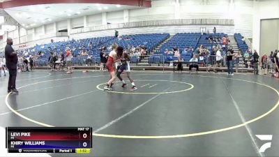 74 lbs Semifinal - Levi Pike, MI vs Khiry Williams, MI