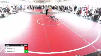 46 lbs Rr Rnd 1 - Preston Daniels, SoCal Grappling vs Shaylie Wilkins, SoCal Grappling