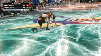 121 lbs Round 2 (4 Team) - Logan Loaiza, Post Falls, ID vs Asher Miller, Shakopee, MN