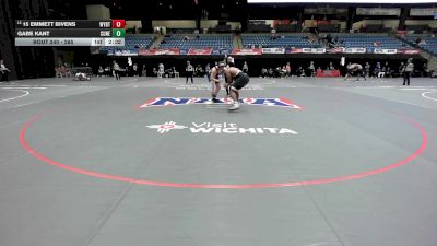 285 lbs Cons. Round 1 - 15 Emmett Bivens, Wayland Baptist vs Gabe Kant, Concordia