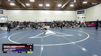 138 lbs Champ. Round 2 - Beatriz Herrera Bustamante, University Of Alberta vs Danica Kelley, Menlo College