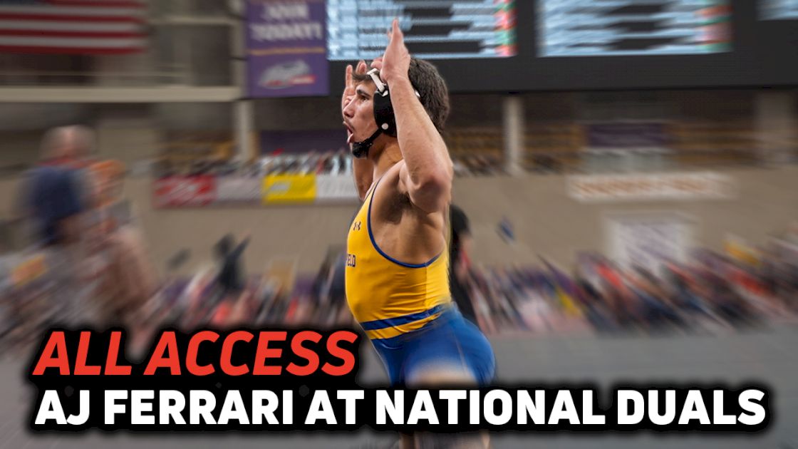 Watch AJ Ferrari Experience 2025 NWCA National Duals