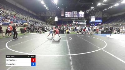 152 lbs Cons 8 #1 - Keaton Moeller, Iowa vs Zack Aquila, Ohio
