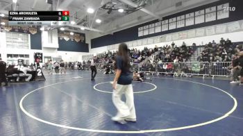 126 lbs Cons. Round 5 - Frank Zambada, San Ysidro vs Ezra Archuleta, Orange Lutheran