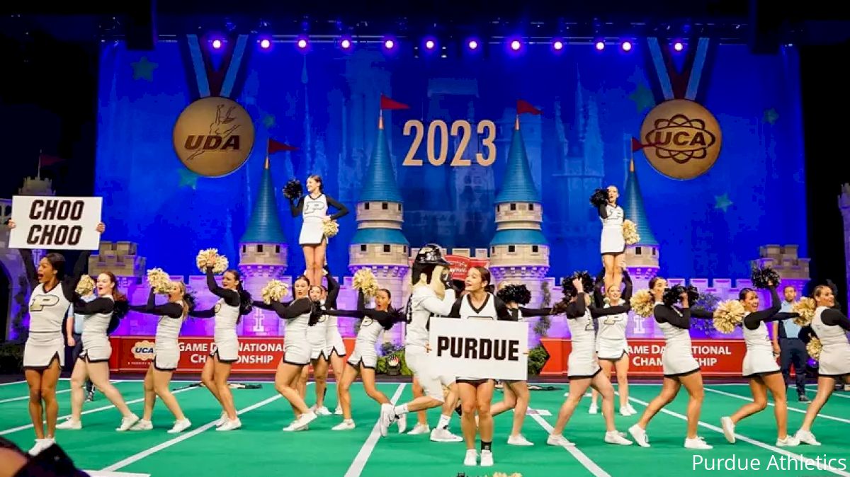 Purdue Cheer Day 2 Schedule At 2025 UCA/UDA College Nationals