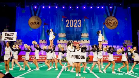 Purdue Cheer Day 2 Schedule At 2025 UCA/UDA College Nationals