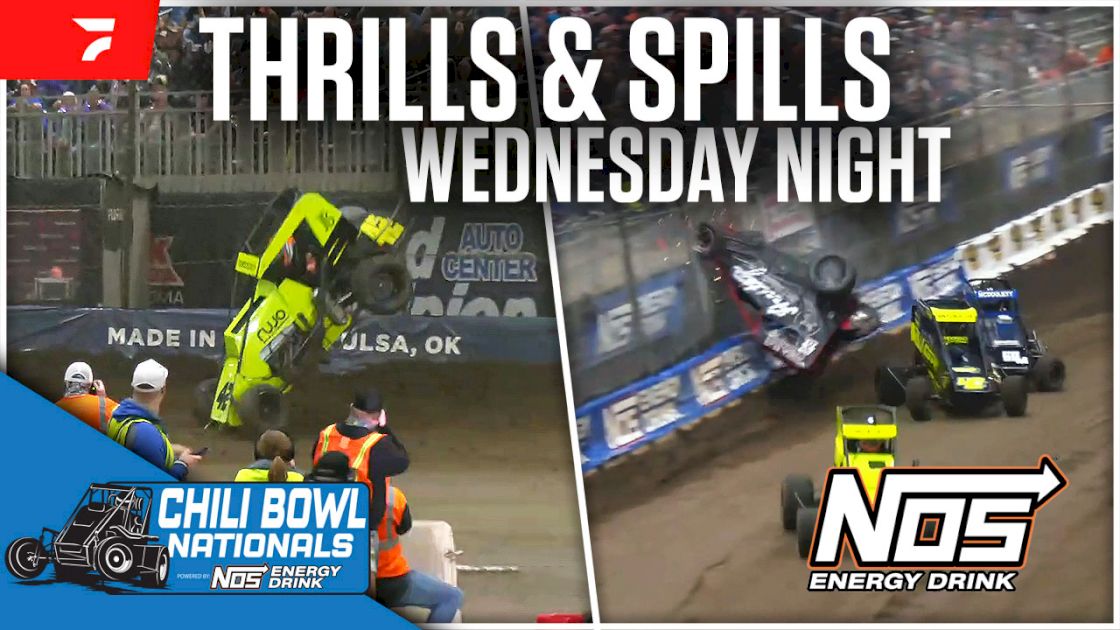 2025 Chili Bowl Nationals Wednesday Thrills & Spills