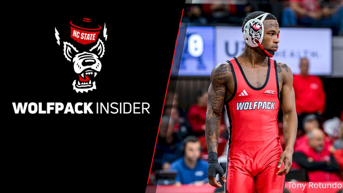 NC State Freshman Vince Robinson Rocketing Up College Wrestling Rankings