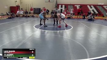 144 lbs Champ Round 1 (16 Team) - Ty Gilbert, Enterprise HS vs Jack Shaver, Bob Jones