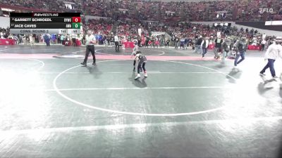 73 lbs Cons. Round 2 - Garrett Schroedl, Deerfield Youth Wrestling Club vs Jace Caves, Askren Wrestling Academy