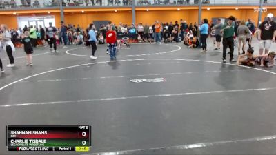 85 lbs 2nd Place Match - Charlie Tisdale, Legacy Elite Wrestling vs Shahnam Shams, C2X