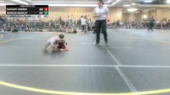 49 lbs Consi Of 4 - Zachary Hansen, Iron County Wr Ac vs Morgan Merkley, Uintah