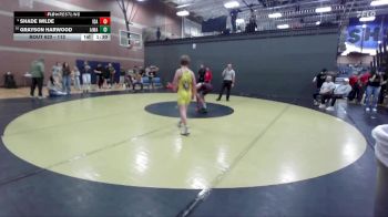 113 lbs Cons. Semi - Shade Wilde, Idaho vs Grayson Harwood, All In Wrestling Academy