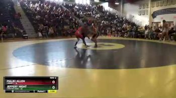 170 lbs Champ Round 2 - Jeffery Hight, Canyon View vs Maliki Allen, Liberty