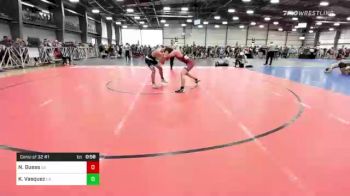 160 lbs Consi Of 32 #1 - Nick Guess, GA vs Kai Vasquez, CA