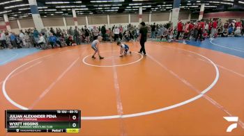 69-72 lbs Round 1 - Julian Alexander Pena, Steve Page Grappling vs Wyatt Higgins, Liberty Warriors Wrestling Club