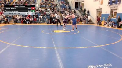 285 lbs 3rd Place Match - Gene Hershley, Glenrock vs Jace Jones, Douglas