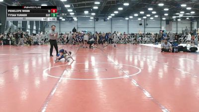 52 lbs Round 3 - 12:30pm Saturday - Penelope Webb, Team Ohio vs Tytan Turner, Select
