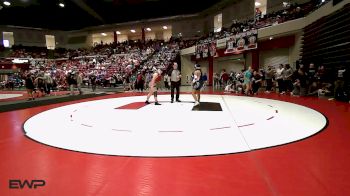 190 lbs Quarterfinal - Harleyann Allen, Searcy High School vs Emma Resendiz, El Reno HS Girls