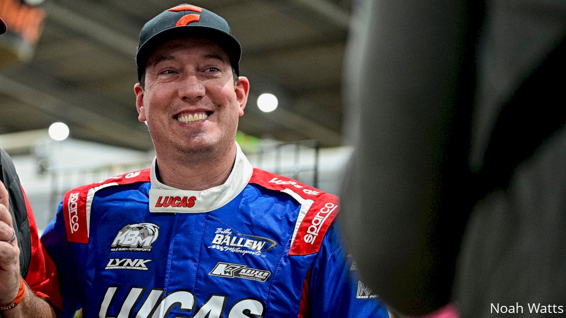 Busch Talks About Squeezing Into A Midget For Chili Bowl