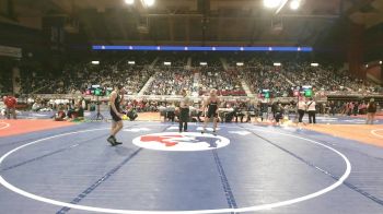 4A-165 lbs Champ. Round 1 - Brodey Wilcox, Natrona County vs Ben Wilson, Campbell County