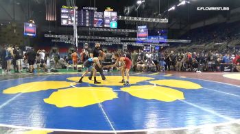 100 lbs Cons 8 #1 - Rory Burright, Illinois vs David King, Colorado