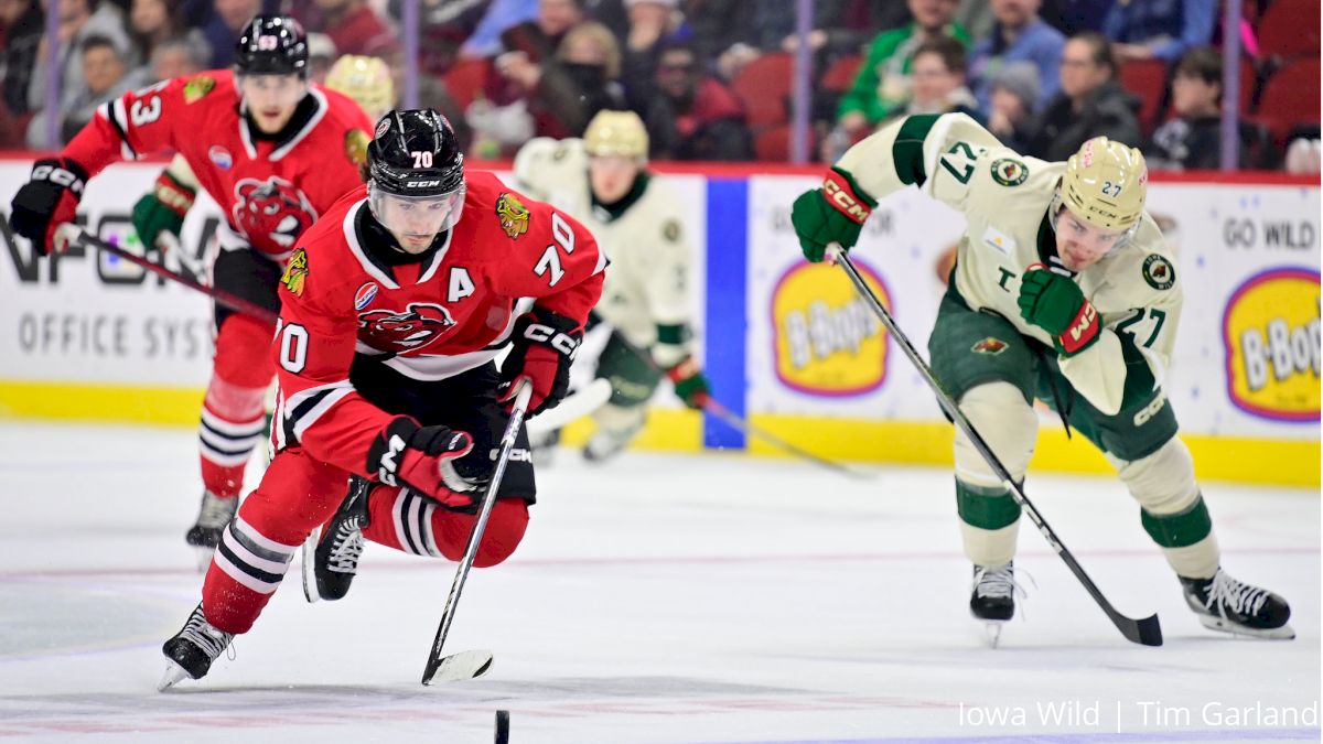 AHL Free Stream Game Of The Week: Rockford IceHogs at Iowa Wild