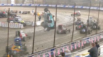 Katherine Legge Unhurt After High-Flying Chili Bowl Flip