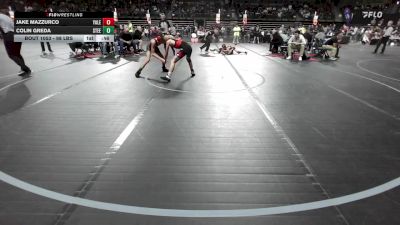 98 lbs Round Of 32 - Jake Mazzurco, Yale Street vs Colin Greda, Steel Valley Renegades