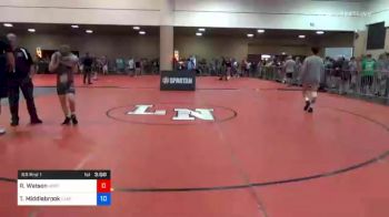 220 kg Prelims - Rayden Watson, North Carolina vs Tristan Middlebrook, Lake Gibson High School Wrestling