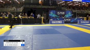 LUCAS GARCIA DE ALCANTARA vs WALLISSON OLIVEIRA SOUZA 2024 Pan Jiu Jitsu IBJJF Championship
