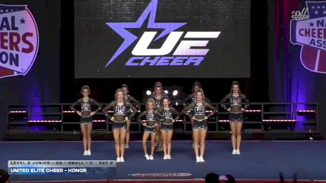 United Elite Cheer - Honor [2026 L2 Junior - D2 - Small - C Day 2] 2026 NCA All-Star National Championship