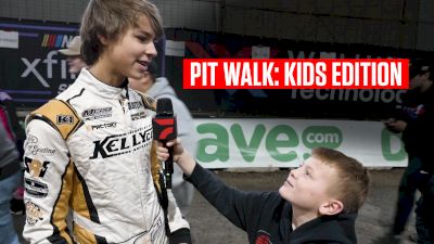 Chili Bowl Pit Walk: Brexton Busch, Owen Larson, Braxton Flatt & Grayson Price