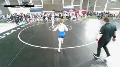 140 lbs 1st Place Match - Evie Davidson, Cougars Wrestling Club vs Alexis Kirkland, Sanderson Wrestling Academy