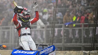 Kyle Larson Explains Wild Ride To Third Chili Bowl Victory