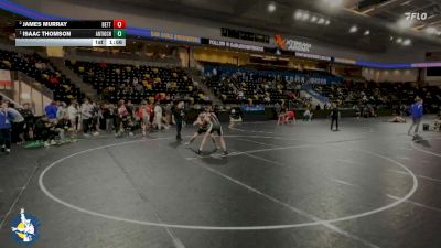 132 Silver A 3rd Place Match - Isaac Thomson, Antioch vs James Murray, Bettendorf