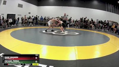 100 lbs Round 4 - Gage Wangen, Team Batty vs Michael Perna, Ruthless Wrestling Club
