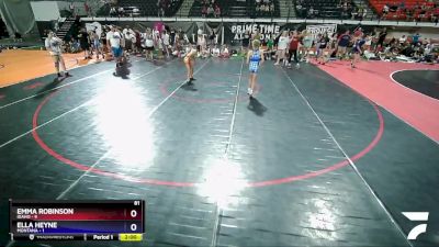 81 lbs Round 3 (8 Team) - Emma Robinson, Idaho vs Ella Heyne, Montana