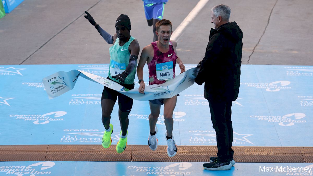 Conner Mantz Breaks American Record At 2025 Houston Half Marathon - FloTrack