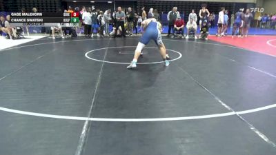 189 lbs Consi-qtrs - Gage Malehorn, Dover vs Chance Swatski, Kulpmont