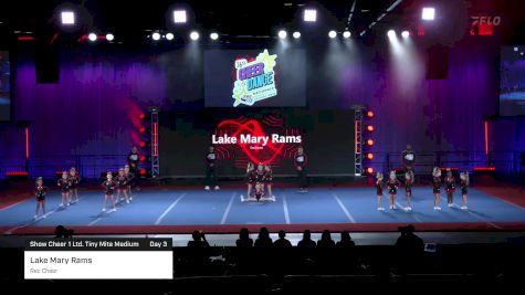 Lake Mary Rams - Rec Cheer [2023 Show Cheer 1 Ltd. Tiny Mite Medium Day 3] 2023 Pop Warner National Cheer & Dance Championship