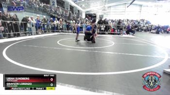 52 lbs 5th Place Match - Grayson Lorenzo, Trailblazer vs Uriah Sundberg, Trailblazer