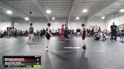 60/65 Round 4 - Brantlee James, Summerville Takedown Club vs Brayden Beshures, West Wateree Wrestling Club