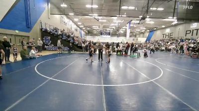 54 lbs Champ. Round 1 - Boone Bown, JWC vs Boone Galloway, Charger Wrestling Club