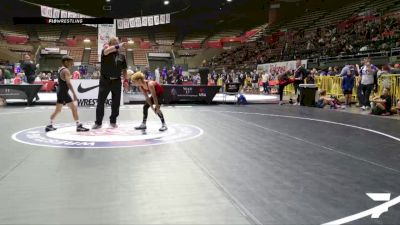 Champ. Round 1 - Phoenix Faulkner, Southwest Stallions Wrestling Club vs Nathan Moreno