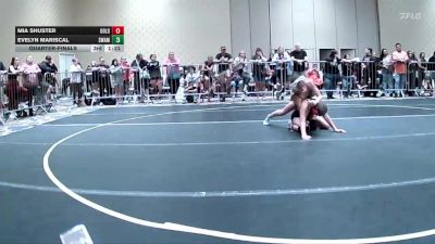 46 lbs Final - Azalea Garcia, The Valley WC vs Hazel Grimley, Cal Grapplers
