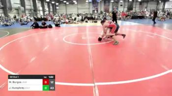 220 lbs Rr Rnd 1 - Marcus Burgos, Journeymen Wrestling Club vs James Humphrey, Team Shutt Wrestling Prep